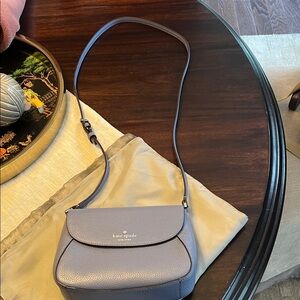 Kate Spade Blue Crossbody Bag with Minimalist Design